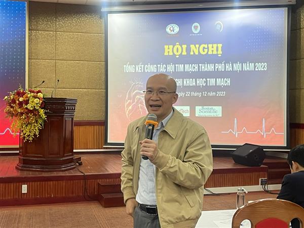 Tổng kết công tác hội nghị tim mạch thành phố Hà Nội năm 2023 và hội nghị khoa học tim mạch - 5